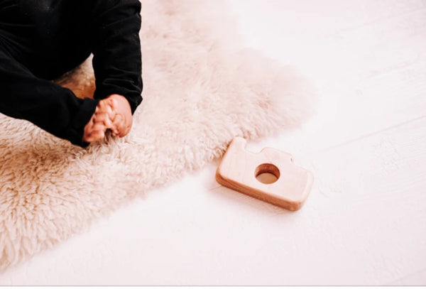 Wood Camera Teether