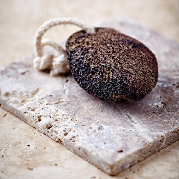 Lava Pumice Stone with Cotton Hanging Loop