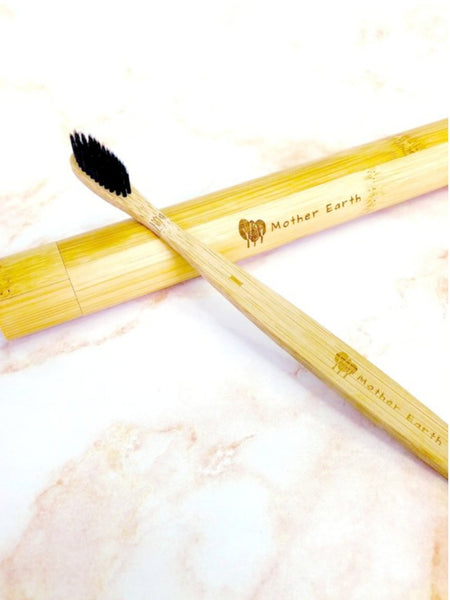 Bamboo Toothbrush Travel Case