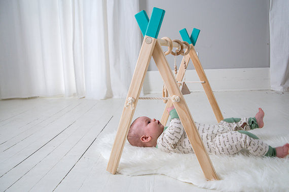 Wood Baby Gym