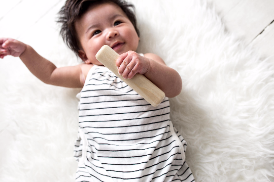 Wood Peg Rattle