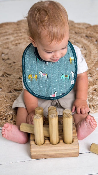 Wood Peg Puzzle Toy