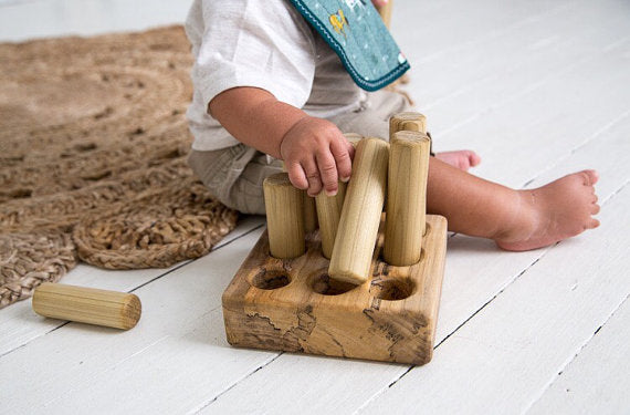 Wood Peg Puzzle Toy