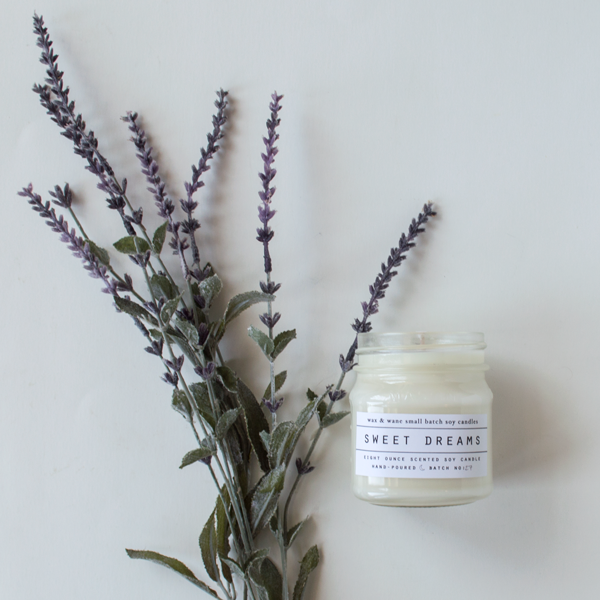Sweet Dreams Lavender Soy Candle