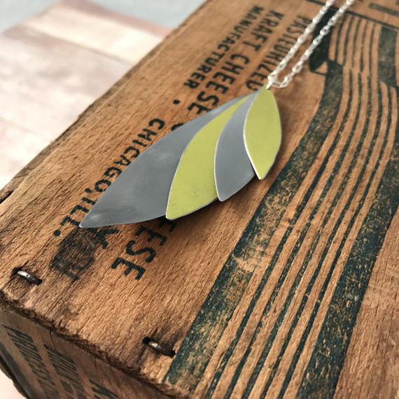 Sal'vij - Handcrafted Repurposed Free Form Necklace