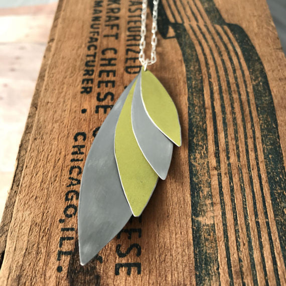 Sal'vij - Handcrafted Repurposed Free Form Necklace