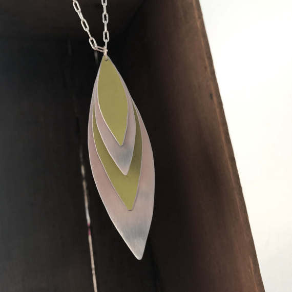 Sal'vij - Handcrafted Repurposed Free Form Necklace