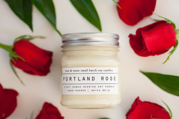Portland Rose Soy Candle