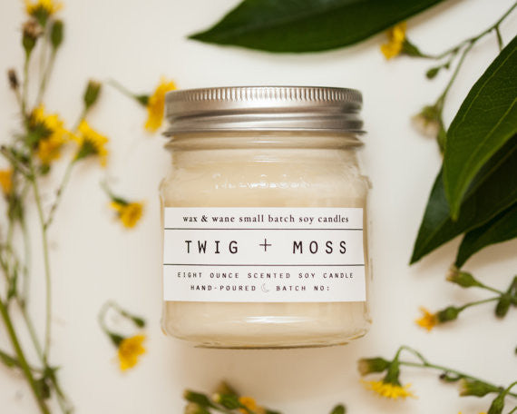 Twig & Moss Soy Candle