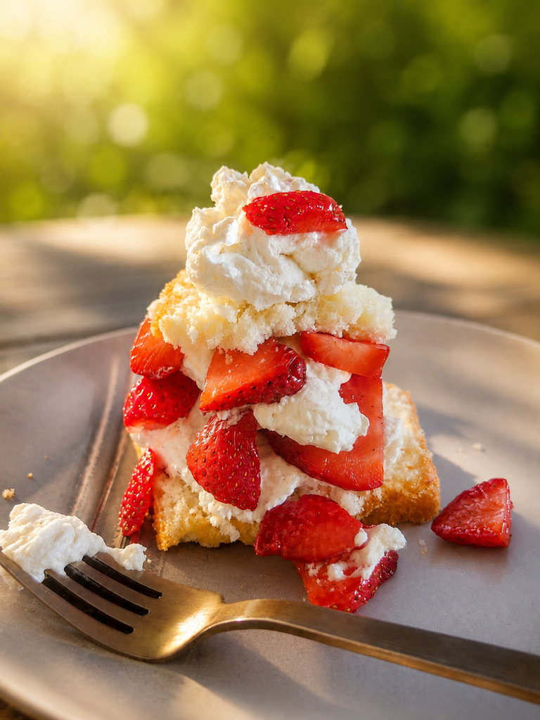 New England Strawberry Shortcake - A July Classic