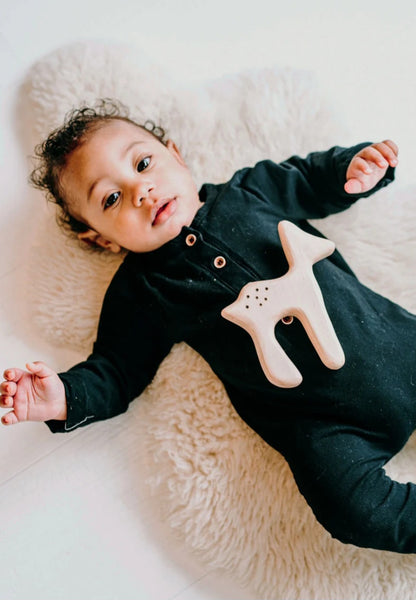 Wood Deer Teether