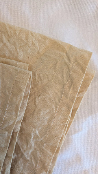 Yarrow-Dyed Organic Cotton Napkins
