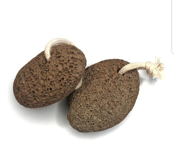 Lava Pumice Stone with Cotton Hanging Loop