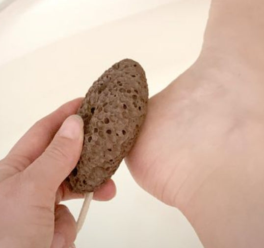 Lava Pumice Stone with Cotton Hanging Loop