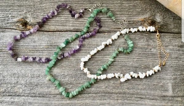 Semi Precious Stone  Necklaces/Choker